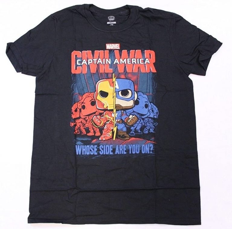 marvel funko pop t shirt