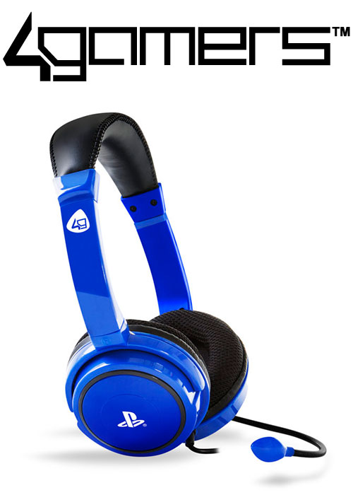 blue ps4 headset