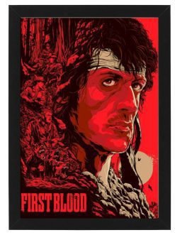 First Blood Framed Photo Print