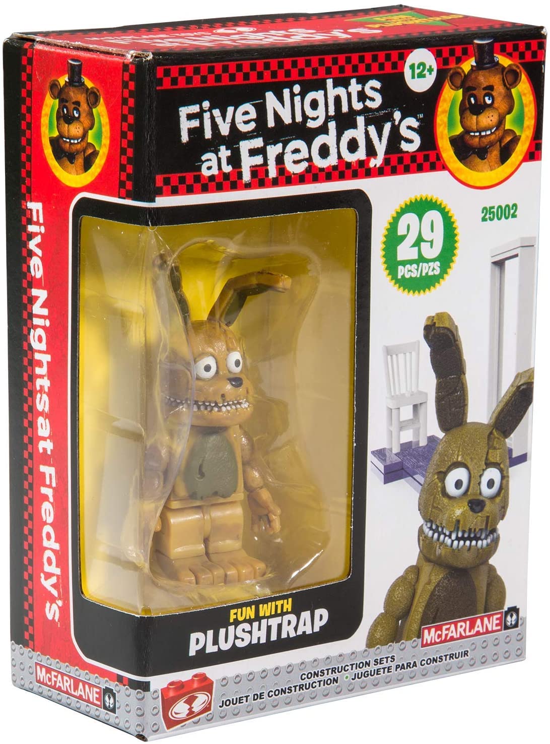 McFarlane Five Nights at Freddy's fnaf Fun with Plushtrap #25002 BNIB VHTF