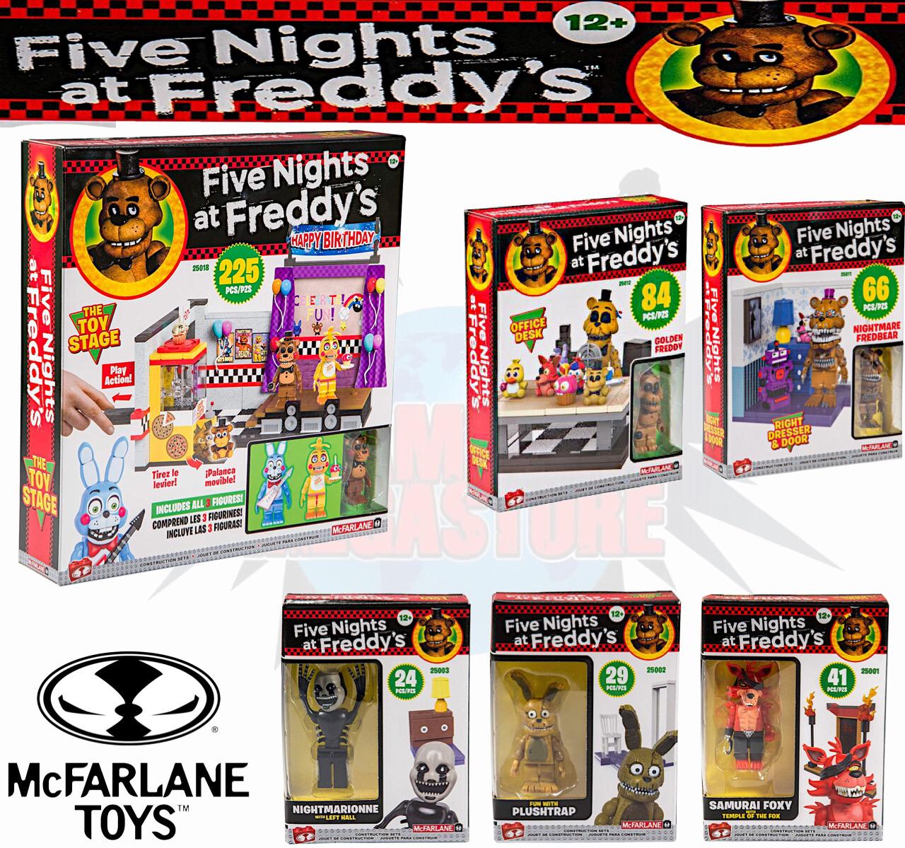 McFarlane Toys Five Nights at Freddy's Fun with Plushtrap Micro Set 