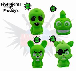 Five Nights at Freddy’s Squishme: Glow in the Dark - Set of 4