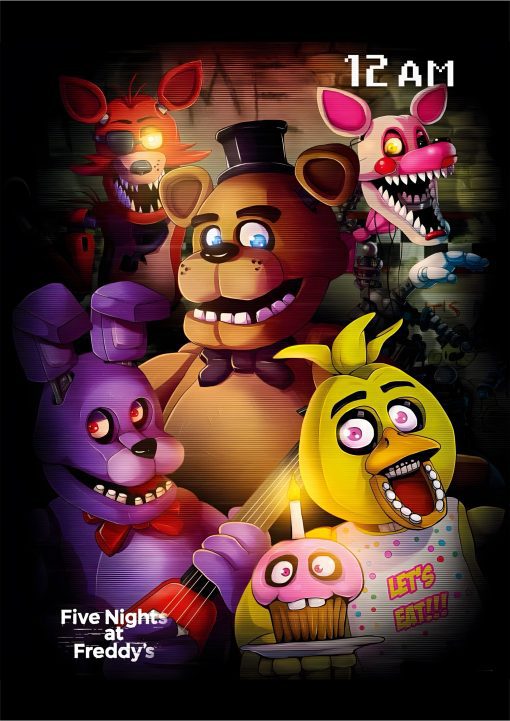 Five Nights At Freddy’s FOREX PHOTO BOARD لوحات فوركس