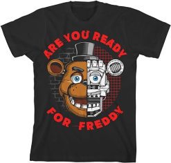 Five Nights at Freddy's are You Ready for Freddy T-Shirt - 6 to 7 Years