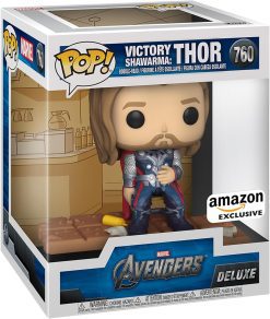 Funko Pop! Deluxe, Marvel: Avengers Victory Shawarma Series - Thor (Amazon Exclusive)
