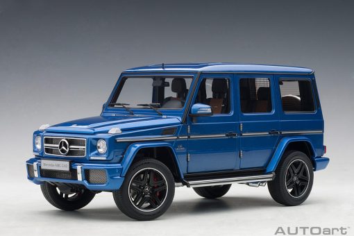 AUTOart: 1/18 Mercedes-AMG G63 2017 (Designo Mauritius Blue)