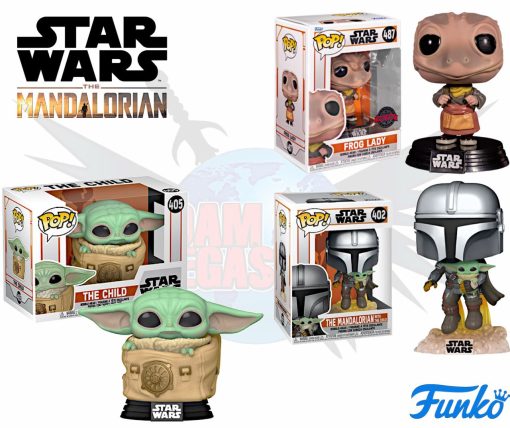 Pop! Star Wars: The Mandalorian – Set of 3 Pop’s