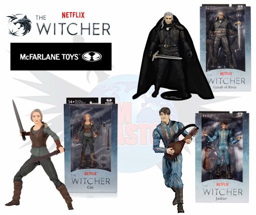 Mcfarlane Toys: The Witcher (Netflix) Action Figures - Set of 3