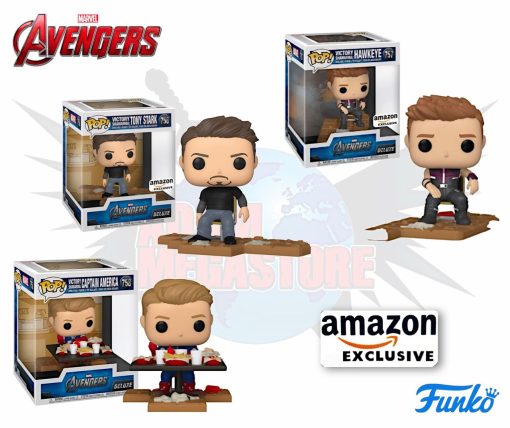 Funko Pop! Deluxe Marvel: Avengers Victory Shawarma Series – Set of 3