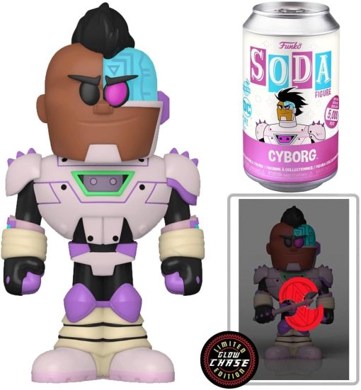 Funko Teen Titans Go - Cyborg Soda Vinyl Figure LIMITED EDITION