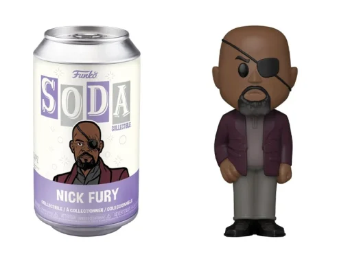 The Marvels Vinyl Soda Nick Fury Limited Edition Figure