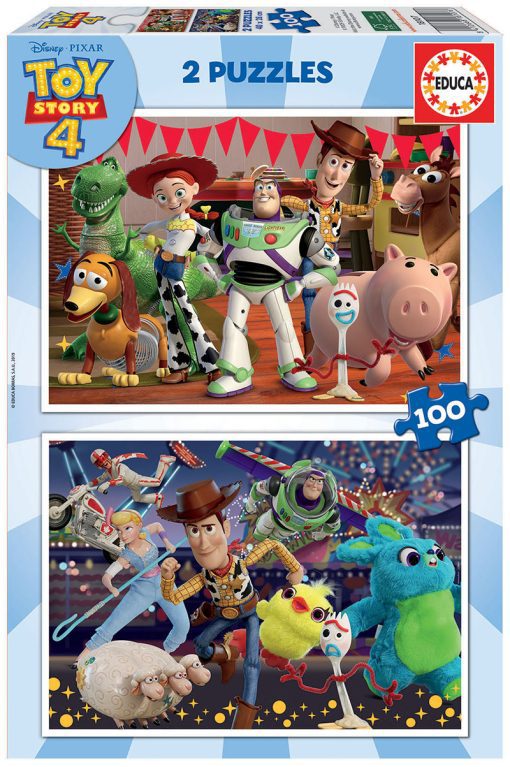 2×100 puzzle Toy Story 4 Disney/Pixar