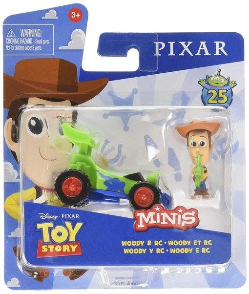 toy story mattel minis 25th Disney Pixar woody and RC