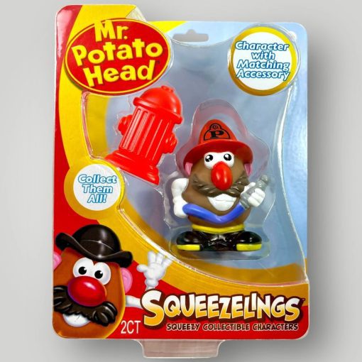 Mr. Potato Head Firefighter Squeezelings By Forever Clever Licensed By Hasbro!