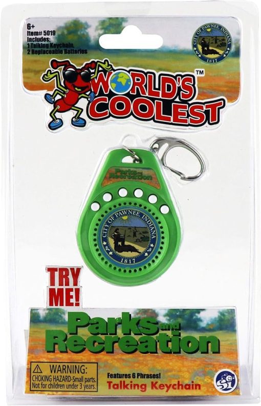 World's Coolest Parks & Rec Talking Keychain