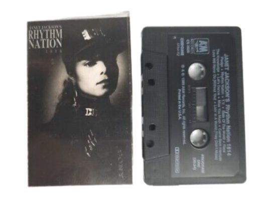 Cassette Tape: Janet Jackson's - Rhythm Nation 1814