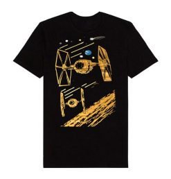 Star Wars: Tie Fighter – Black T-Shirt (Small)