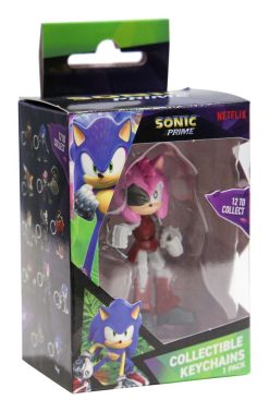 NETFLIX -Sonic Prime Collectible Figure Keychain Rare  , Rusty Rose