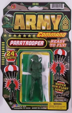 JA-RU - Green Army Men - ARMY COMMAND PARATROOPER