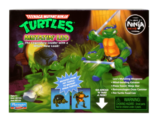 Teenage Mutant Ninja Turtles Mutatin’  leo TMNT Classic Figure Mutates