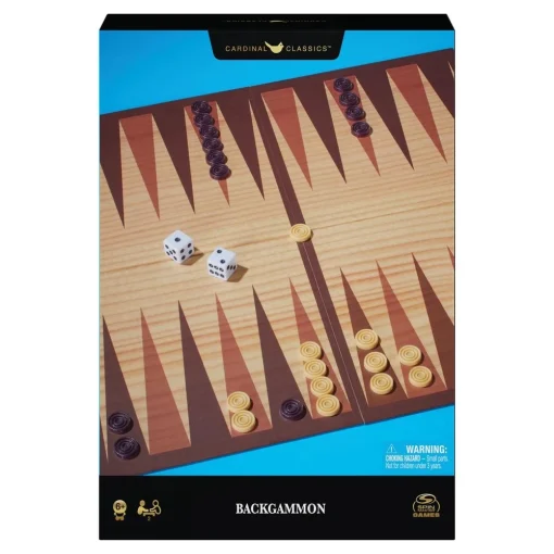 Classic Games Backgammon - Spin Master