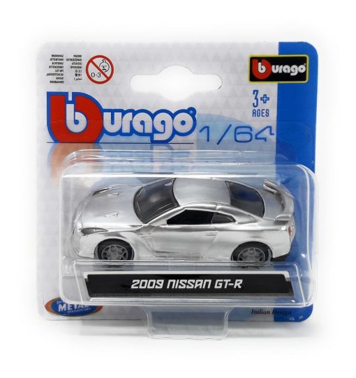 Burago - Diecast Model Car Nissan GTR GT-R 2009