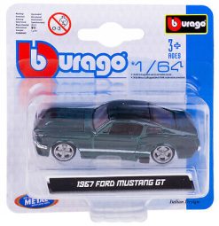 Bburago 1967 Ford Mustang GT Green