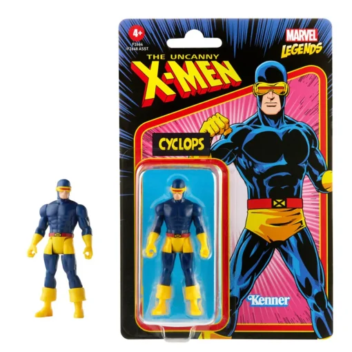 Marvel Legends Retro  CYCLOPS X-MEN 3 Inch Kenner Action Figure