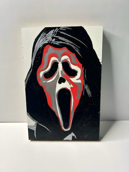 Hand Arts: Scream Ghost Face -رسم حر يدوي
