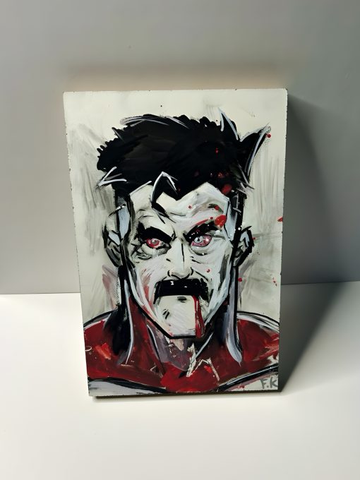 Hand Arts: Omni-Man Comic book character – رسم حر يدوي