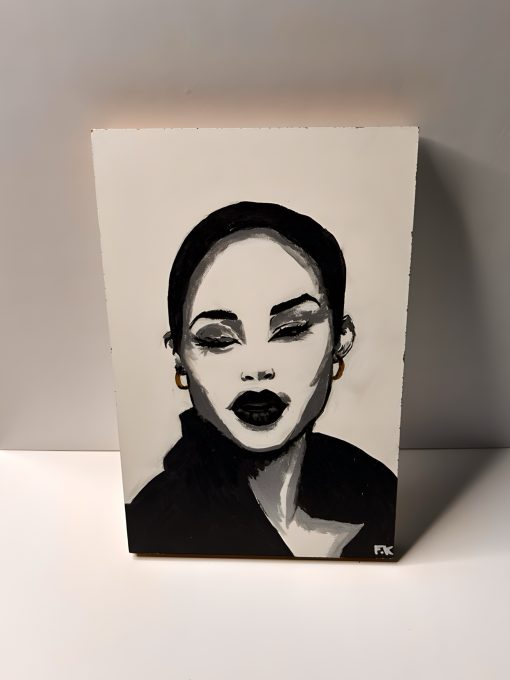 Hand Arts: Sade Adu Nigerian-British singer-songwriter – رسم حر يدوي