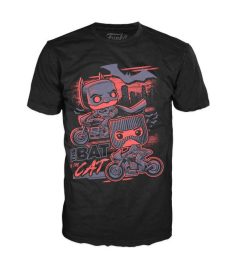 Funko Pop! Tee: Batman The Bat & The Cat - Large
