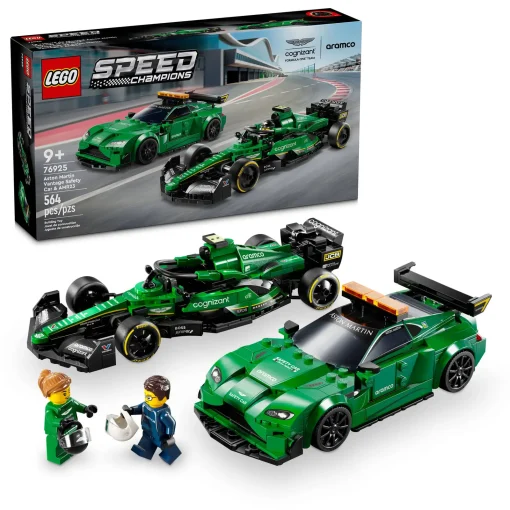 Aston Martin Safety Car & AMR23 LEGO