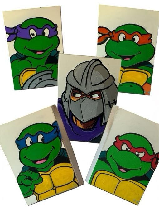 Hand Arts deal : 5 hand arts offer – رسم حر يدوي Teenage Mutant Ninja Turtles