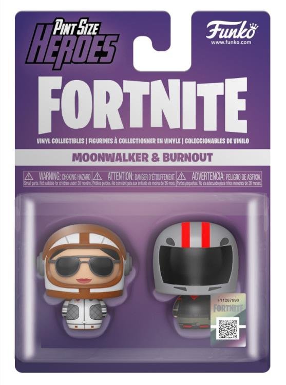 Fortnite Pint Size Heroes Moonwalker & Burnout Two-Pack - Image 2