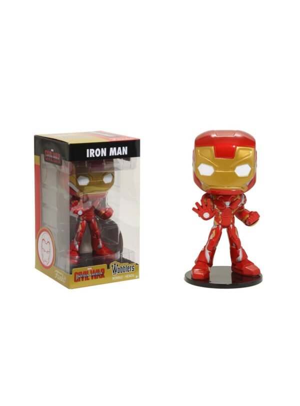 Funko Wobbler: Captain America Civil War Iron Man Toy Figure