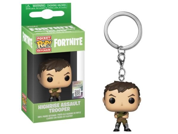 Pocket Pop! Keychain: Fortnite - Highrise Assault Trooper