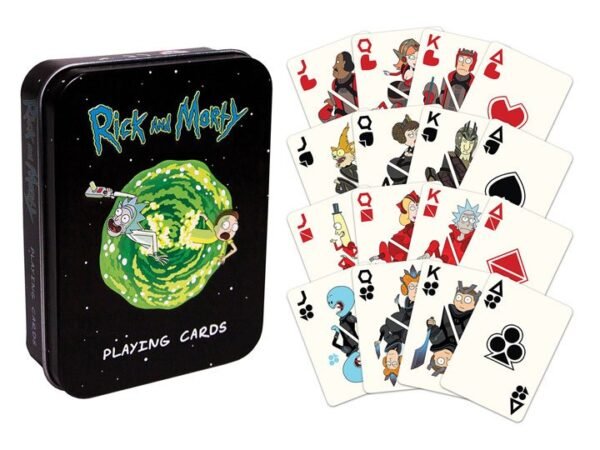 Rick and Morty Playing Card Set CARTOON NETWORK