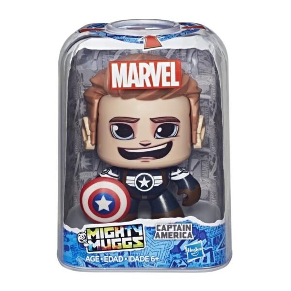 Marvel Mighty Muggs Captain America (Maskless)