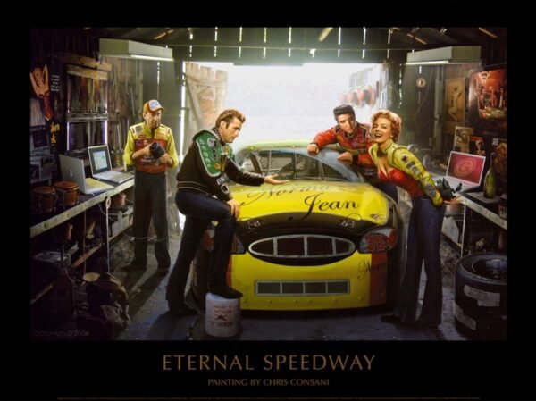 Eternal Speedway - Acrylic Art Print