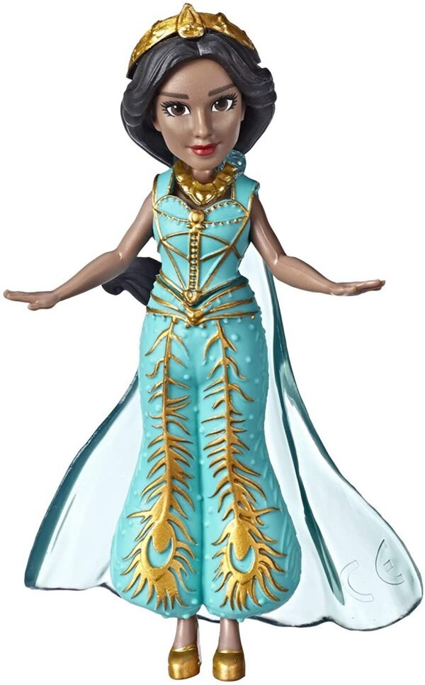 Disney Collectible Princess Jasmine Small Doll in Teal Dress Inspired by Disney's Aladdin