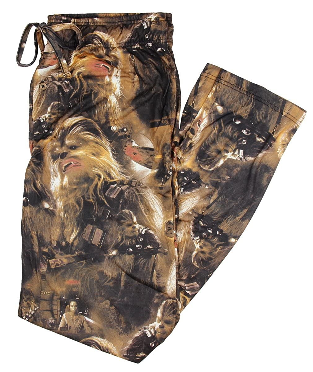 Mad Engine Star Wars Chewie Faces Mens Lounge Pants - Image 2