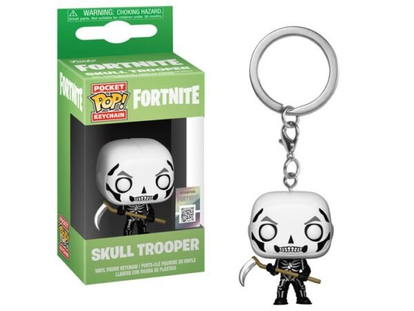 Pocket Pop! Keychain: Fortnite - Skull Trooper