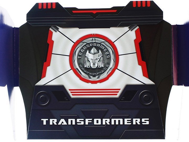 Transformers Masterpiece MP-25 Tracks Collector Coin - Image 2