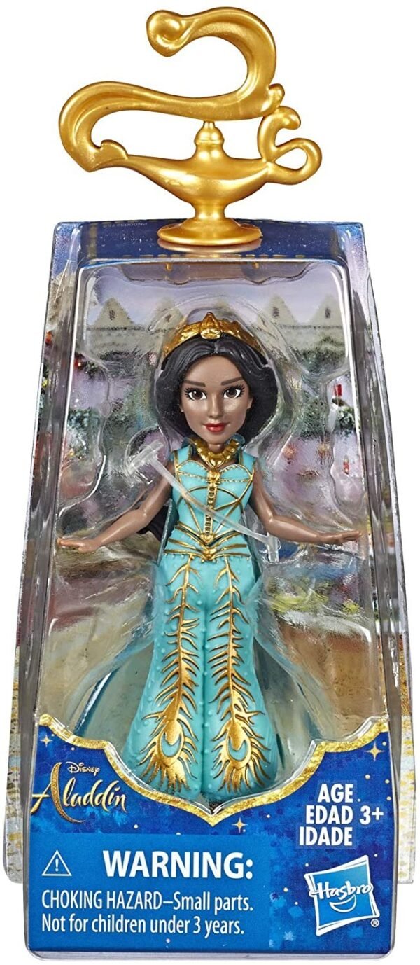 Disney Collectible Princess Jasmine Small Doll in Teal Dress Inspired by Disney's Aladdin - Image 2