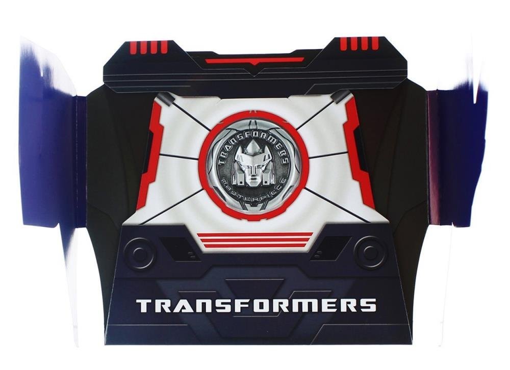 Transformers Masterpiece MP-25 Tracks Collector Coin - Image 3