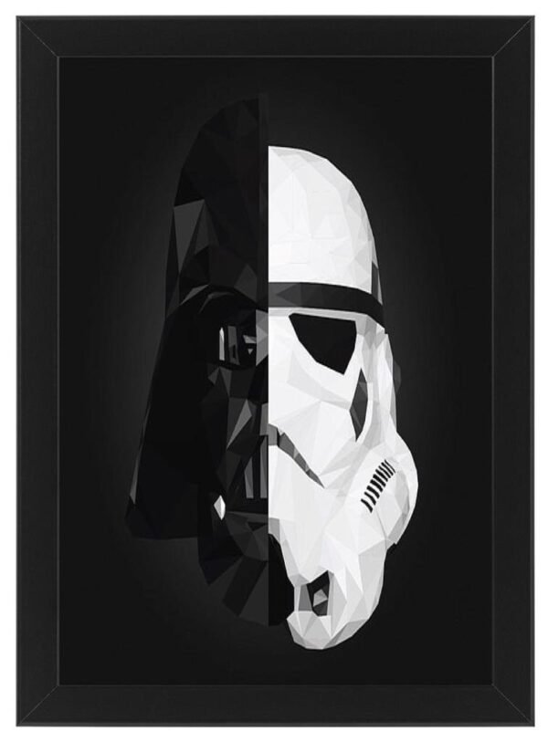 STAR WARS - DARTH VADER  STORMTROOPER Framed Photo Print