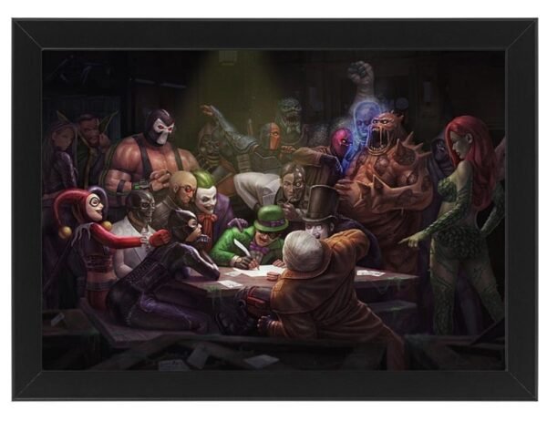 DC Comics – Gotham Villains Framed Photo Print