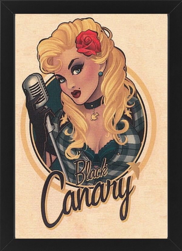DC Comics – Black Canary Framed Photo Print