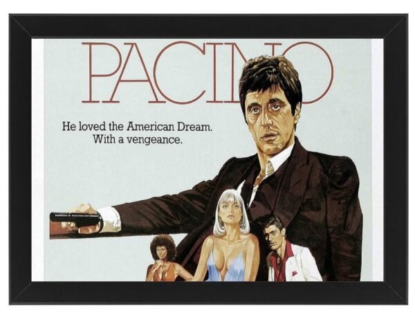 Al Pacino - Scarface Framed Photo Print